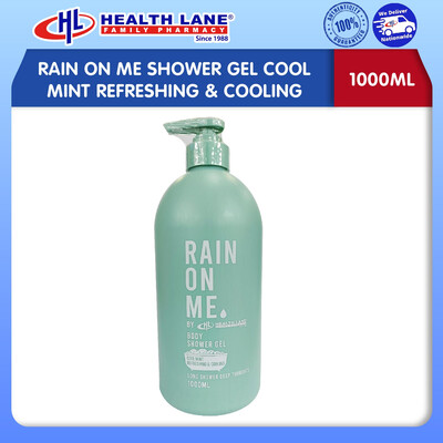 RAIN ON ME SHOWER GEL COOL MINT REFRESHING & COOLING (1000ML)